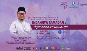 Program Siri Pembangunan Insaniah & Profesionalisme Perpustakaan: Ramadan & Keluarga